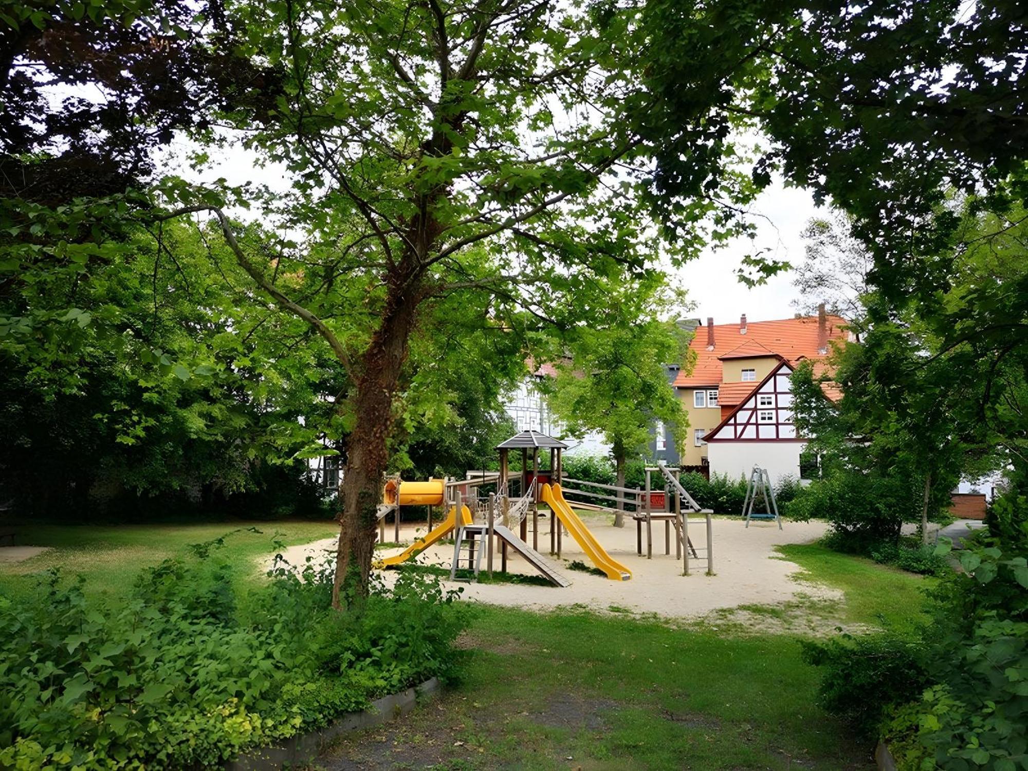 Ferienwohnung Am Schlosspark Melsungen Exterior foto